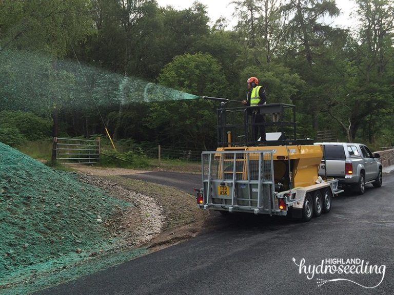 Hydroseeding Erosion control Techniques